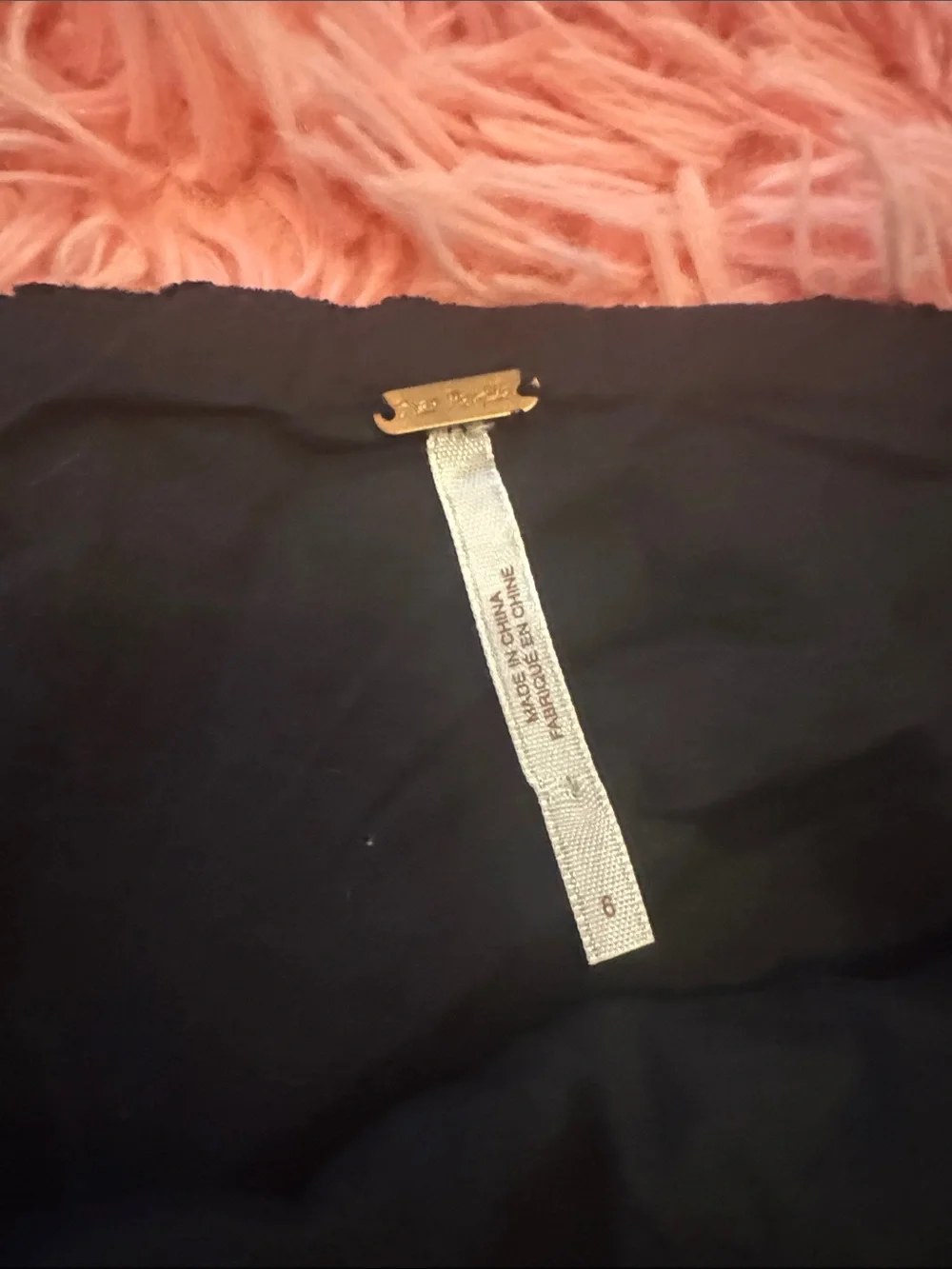 Free People Black Textured Circle Skirt - Picture 2 of 3